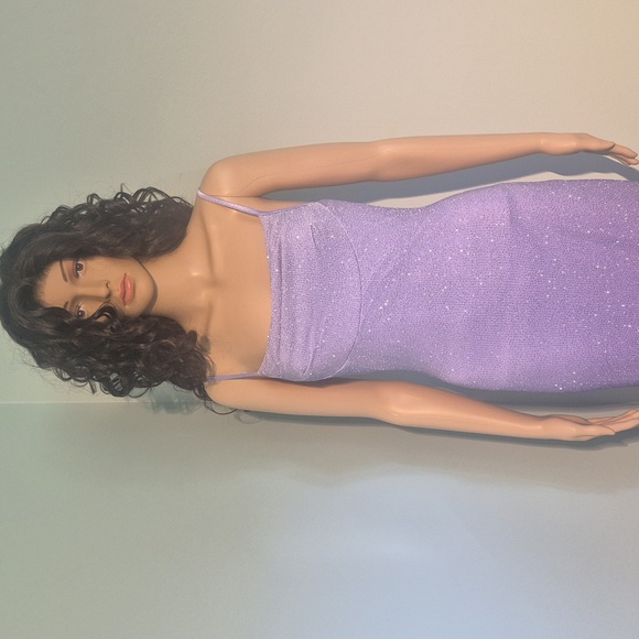 Purple Ombré Maxi Dress - Picture 6 of 17